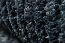 Teppich SEVILLA PC00B Streifen blau Franse berber marokkanisch shaggy