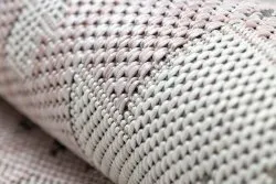Teppich SISAL SION aztekisch 3007 flach gewebt rosa / ecru