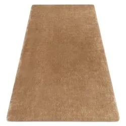 Moderner Waschteppich LAPIN Shaggy, Antirutsch elfenbein / braun
