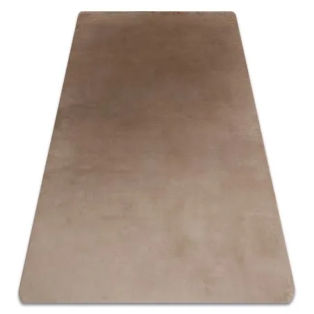 Moderner Waschteppich POSH Shaggy, plüschig, dick Antirutsch Kamel, beige