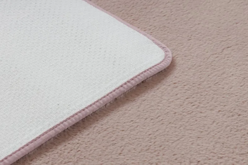 Moderner Waschteppich POSH Shaggy, plüschig, dick Antirutsch erröten rosa