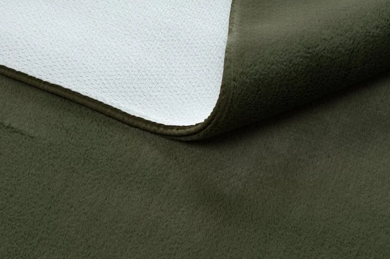 Moderner Waschteppich POSH Shaggy, plüschig, dick Antirutsch grün