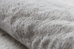 Moderner Waschteppich POSH Shaggy, plüschig, dick Antirutsch grau 