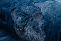 Moderner Waschteppich POSH Shaggy, plüschig, dick Antirutsch dunkelblau