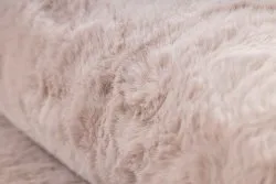 Moderner Waschteppich POSH Kreis Shaggy, plüschig, dick Antirutsch erröten rosa