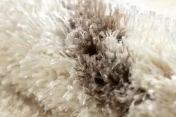 Teppich FLUFFY 2371 Shaggy Streifen - creme / beige