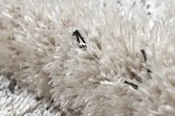 Teppich FLUFFY 2372 Shaggy Salz und Pfeffer - creme / anthrazit
