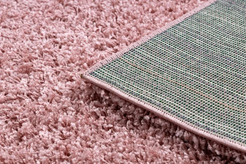 Teppich SOFFI shaggy 5cm erröten rosa