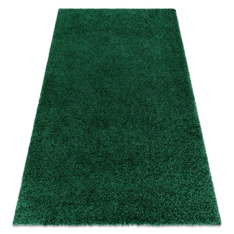 Teppich SOFFI shaggy 5cm Flaschengrün