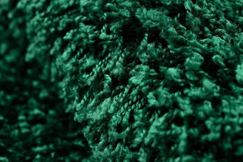 Teppich SOFFI shaggy 5cm Flaschengrün