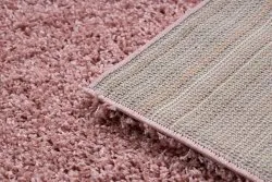 Dywan, Chodnik SOFFI shaggy 5cm różowy - do kuchni, przedpokoju, na korytarz