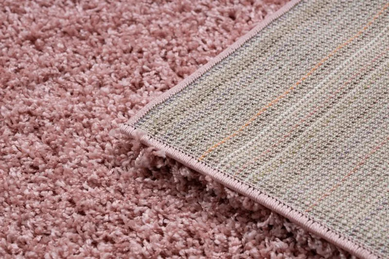 Dywan, Chodnik SOFFI shaggy 5cm różowy - do kuchni, przedpokoju, na korytarz