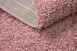 Dywan, Chodnik SOFFI shaggy 5cm różowy - do kuchni, przedpokoju, na korytarz