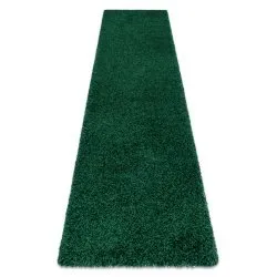 Teppich, Läufer SOFFI shaggy 5cm Flaschengrün - in die Küche, Halle, Korridor