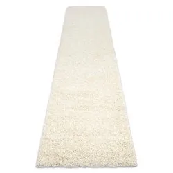 Teppich, Läufer SOFFI shaggy 5cm creme - in die Küche, Halle, Korridor
