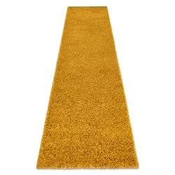 Teppich, Läufer SOFFI shaggy 5cm gold - in die Küche, Halle, Korridor
