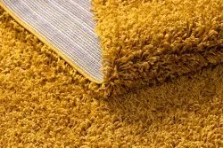 Dywan, Chodnik SOFFI shaggy 5cm złoty - do kuchni, przedpokoju, na korytarz