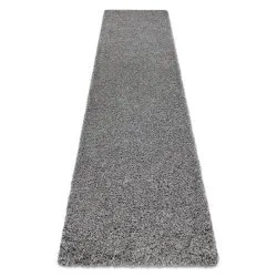 Teppich, Läufer SOFFI shaggy 5cm grau - in die Küche, Halle, Korridor