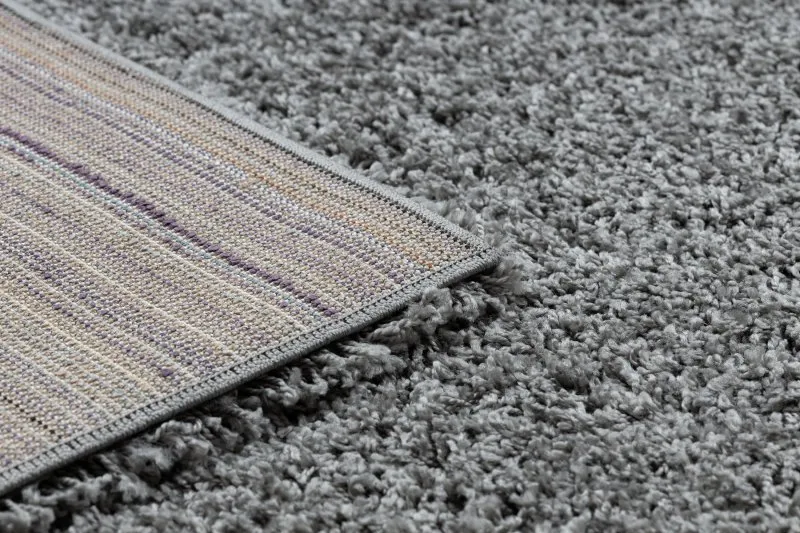 Dywan, Chodnik SOFFI shaggy 5cm szary - do kuchni, przedpokoju, na korytarz