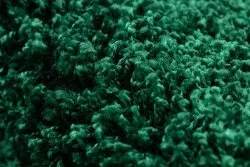 Teppich SOFFI Kreis shaggy 5cm Flaschengrün
