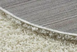 Teppich SOFFI Kreis shaggy 5cm sahne