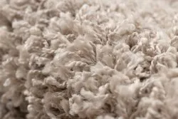 Teppich SOFFI Kreis shaggy 5cm beige