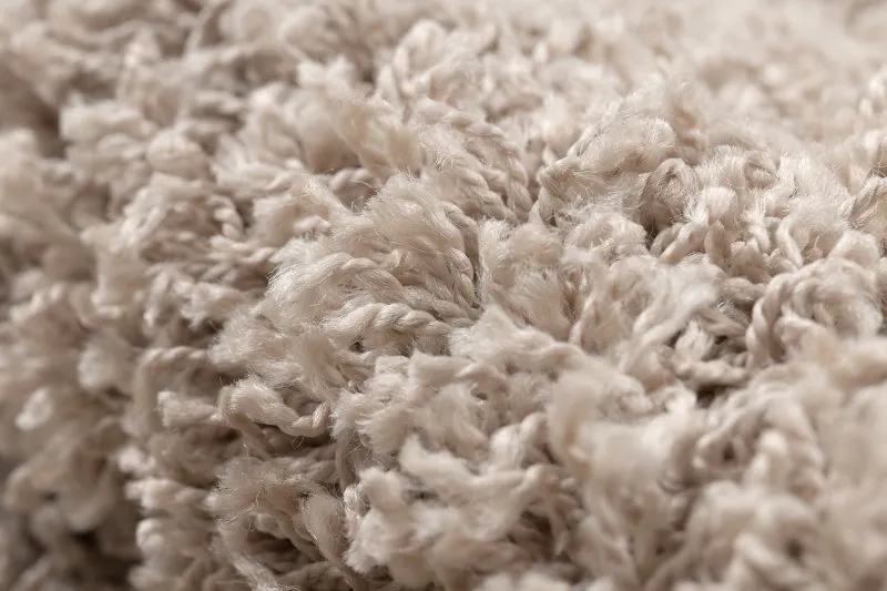 Teppich SOFFI Kreis shaggy 5cm beige