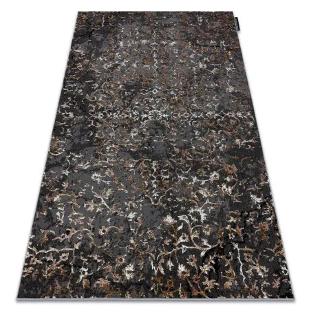 Modern DE LUXE Teppich 2080 Ornament vintage - Strukturell grau