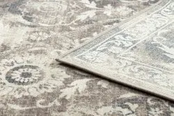 Teppich Wolle NAIN Ornament vintage 7601/50977 beige / dunkelblau