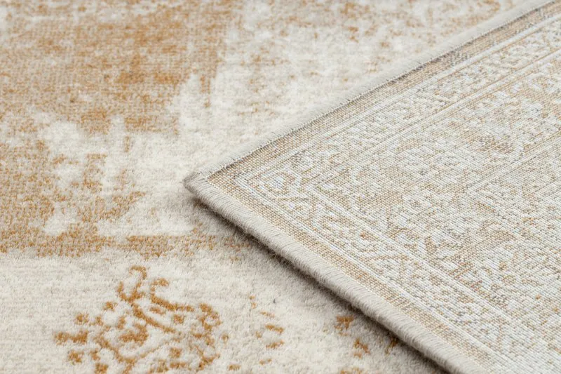 Teppich Wolle NAIN Ornament, Rahmen, vintage 7699/51955 beige