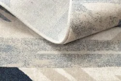 Teppich Wolle NAIN Geometrisch 7706/51955 beige / blau