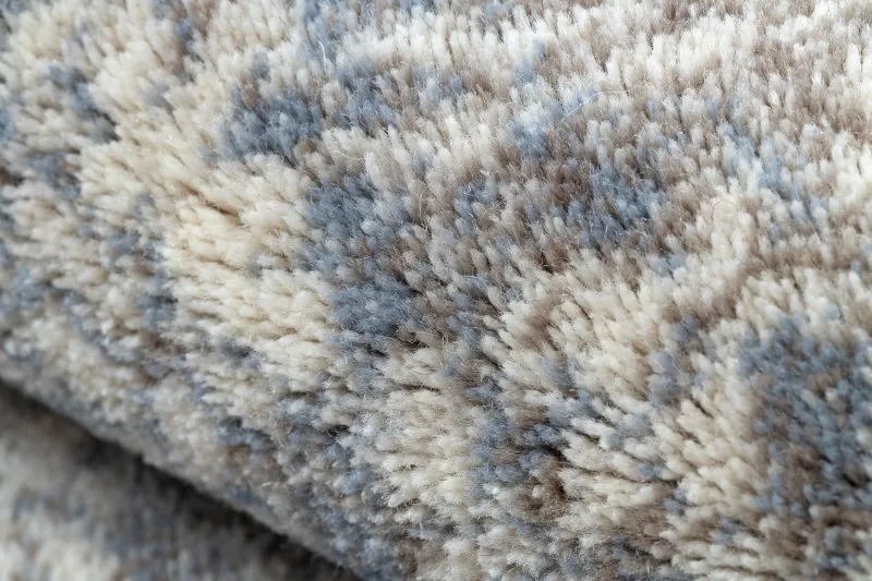 Teppich Wolle NAIN Ornament vintage 7594/51955 beige / blau