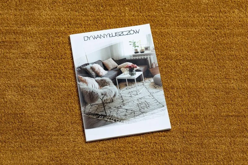 Nowoczesny dywan do prania LATIO 71351800 złoty