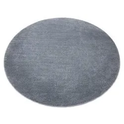 Moderner Waschteppich LATIO 71351070 Kreis grau