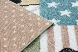 Teppich FUN Pets für Kinder, Tiere farbig multi