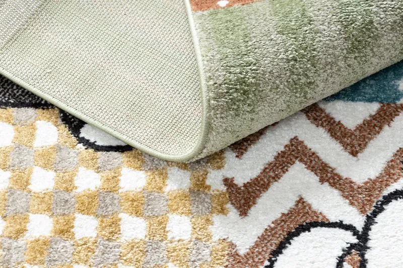 Teppich FUN Pets für Kinder, Tiere farbig multi