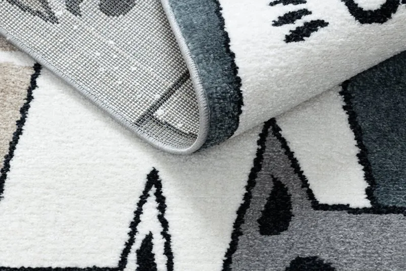 Teppich FUN Gatti für Kinder, Katzen Tiere farbig multi