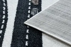 Teppich FUN Track für Kinder, Straße, Stadt creme