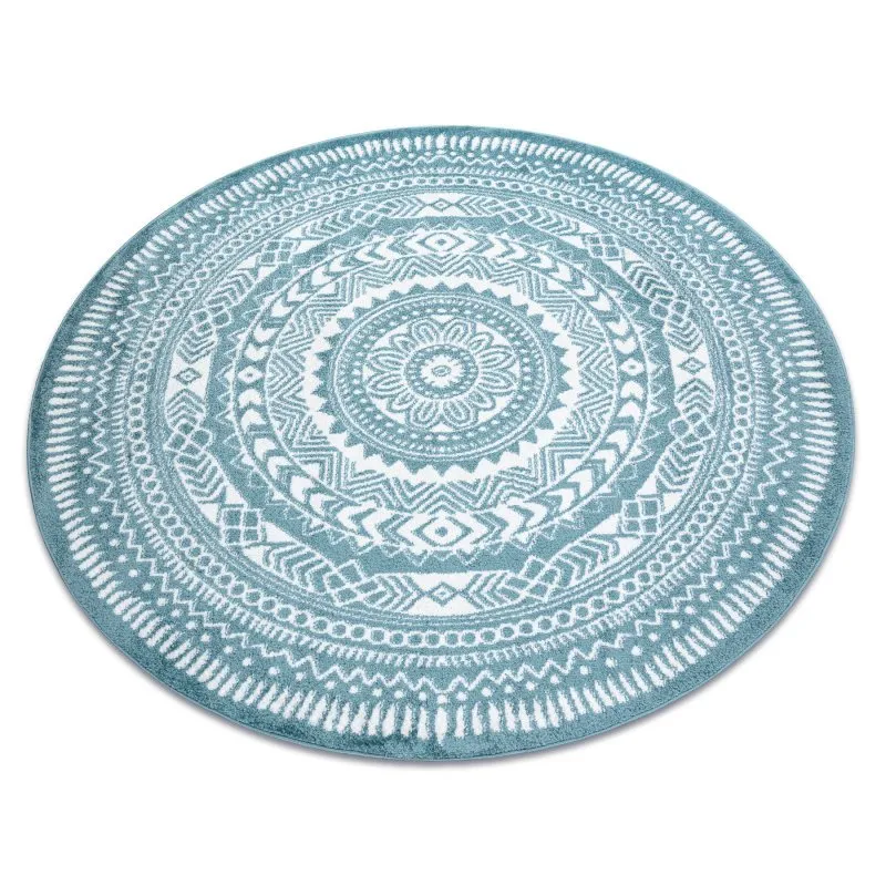 Teppich FUN Land Napkin Serviette Kreis - blau