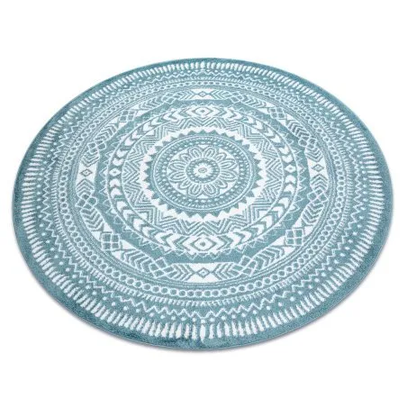 Teppich FUN Land Napkin Serviette Kreis - blau