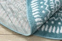 Teppich FUN Land Napkin Serviette Kreis - blau