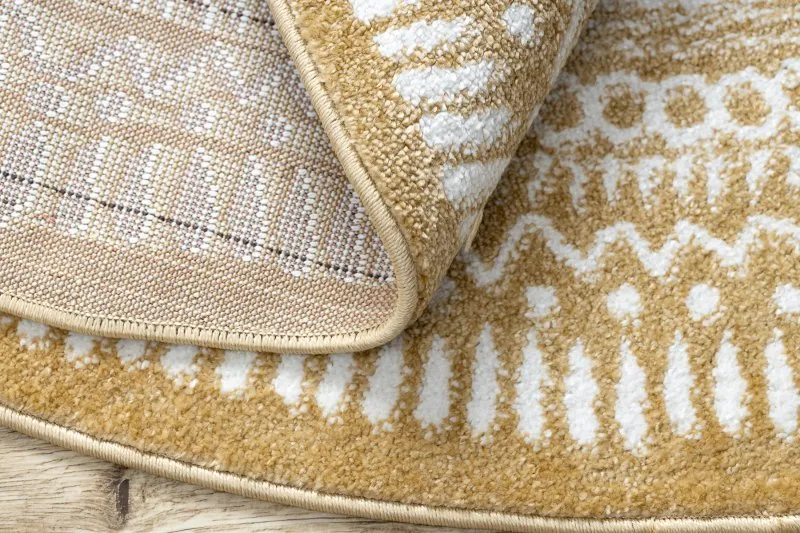 Teppich FUN Land Napkin Serviette Kreis - gold
