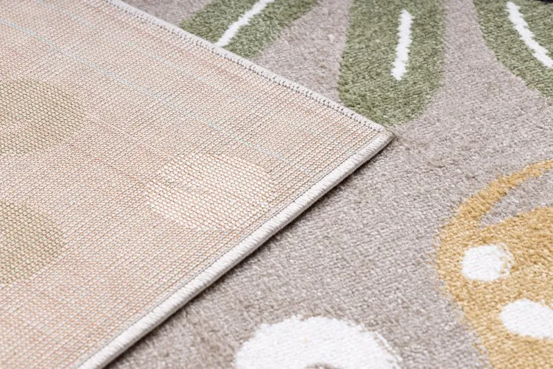 Teppich FUN Africa für Kinder, Tiere, Afrika beige