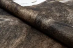Teppich künstliches Rindsleder, Kuh G4740-1 Braun Leder