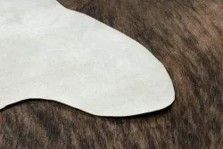Teppich künstliches Rindsleder, Kuh G5072-1 Braun Leder