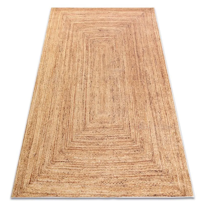 ANDRE 1017 Waschteppich Flechten Anti-Rutsch - beige