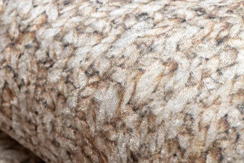 ANDRE 1577 Waschteppich Fischgrät Anti-Rutsch - beige