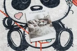 BAMBINO 1129 Waschteppich Panda für Kinder Anti-Rutsch - creme