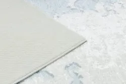 BAMBINO 1163 Waschteppich Weltkarte, welt für Kinder Anti-Rutsch - blau