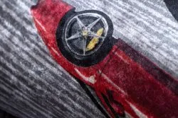 BAMBINO 2092 Waschteppich Straßen, Autos für Kinder Anti-Rutsch - anthrazit